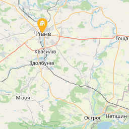 Готель Україна Рівне на карті